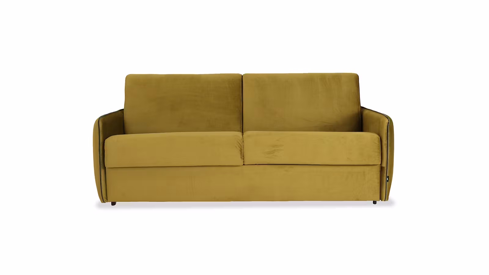 Canapea extensibila 3 locuri Maxi Jennifer Velvet Tiffany Olive