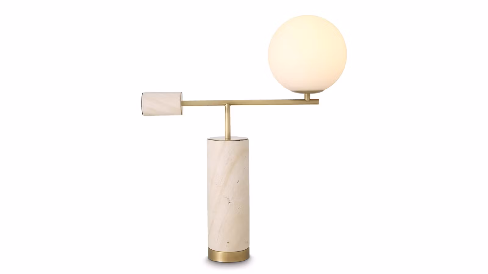 Lampa Xperience Travertine/Antique Brass