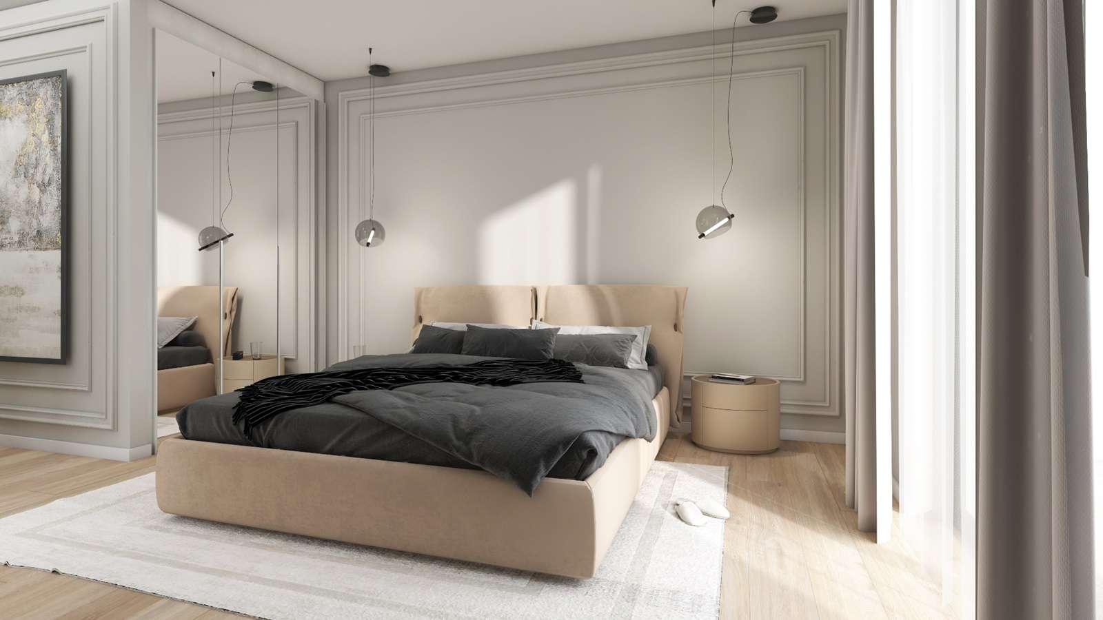 Pat Eden Advance textil Beige 180x200