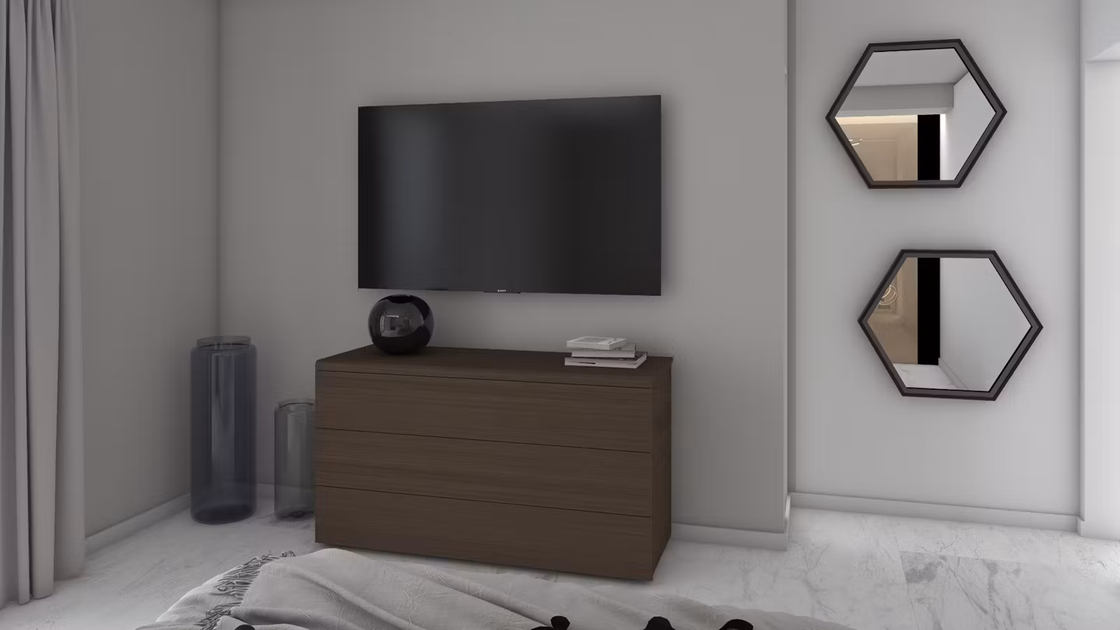 Comoda Cooper Rovere Cognac