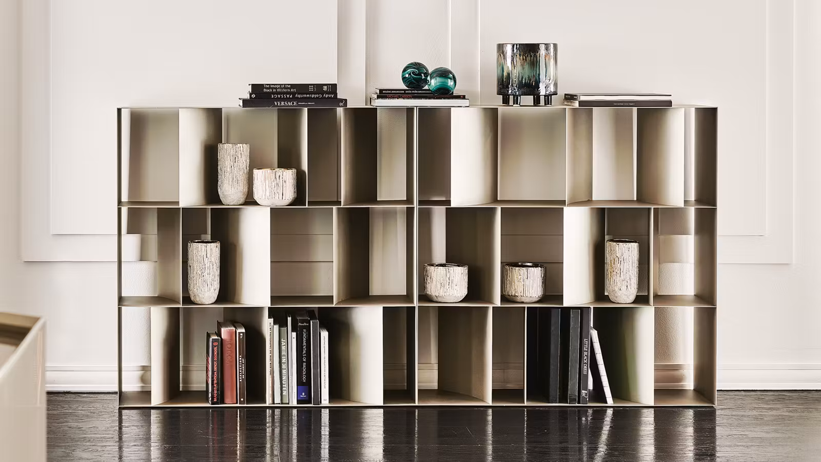 Biblioteca Nautilus Titanium 100 cm