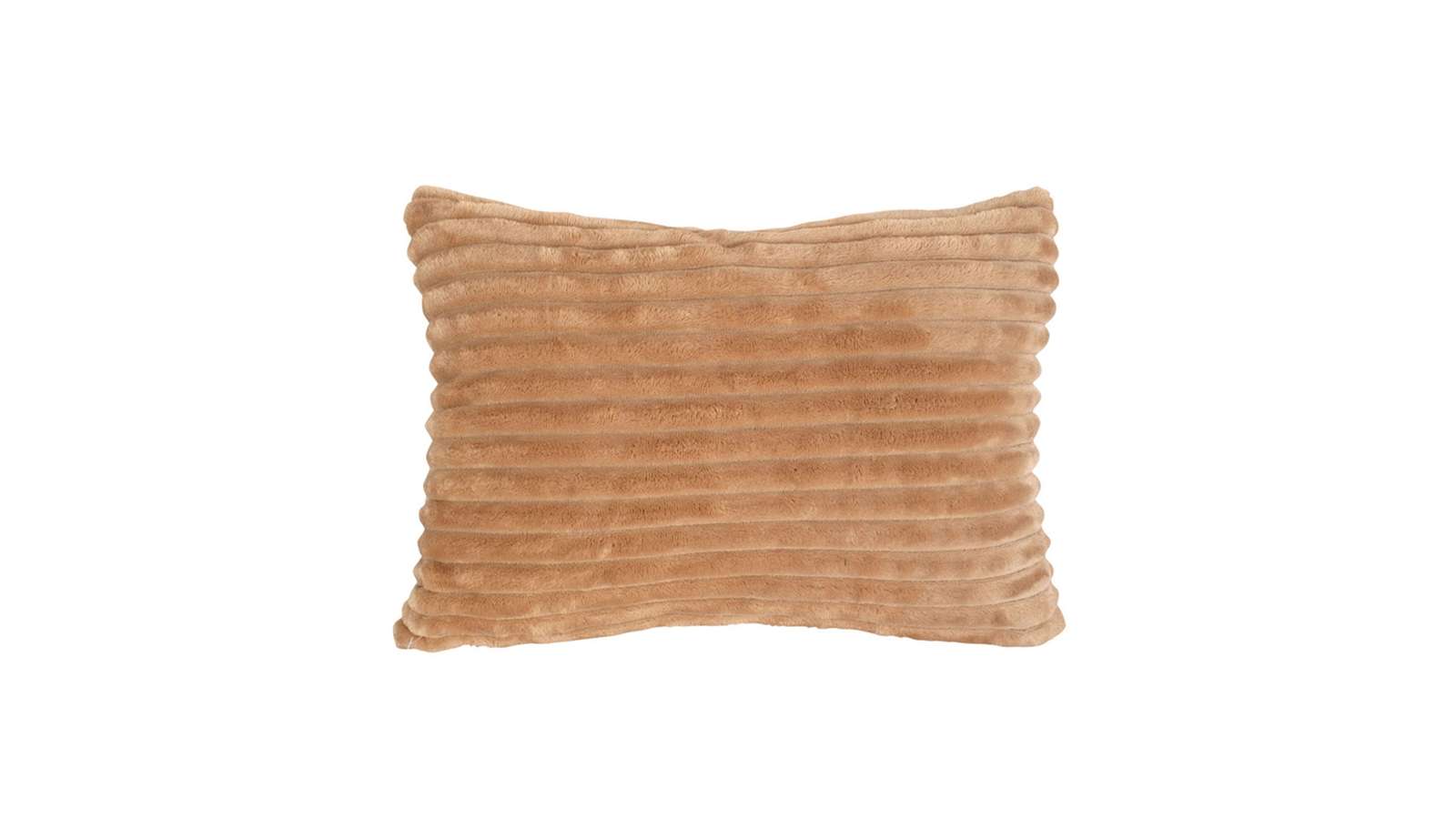Perna Decorativa Big Ribbed Velvet Caramel 30x50