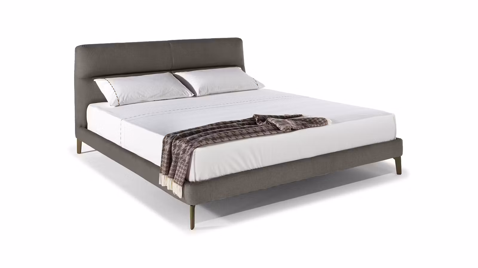 Pat Cut Piele Le Mans Steel Grey 180x200