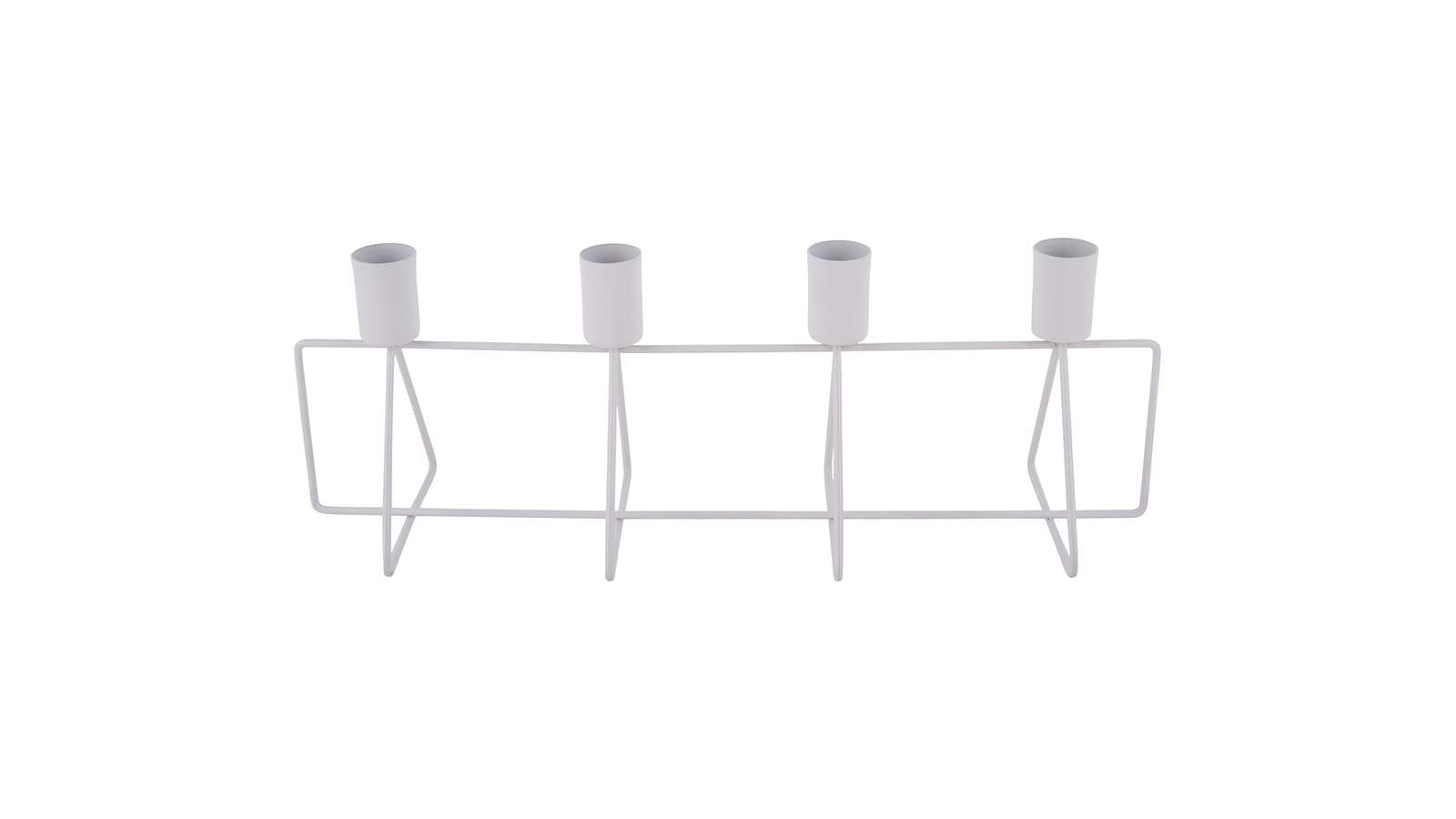 Suport Pentru Lumanari Row White