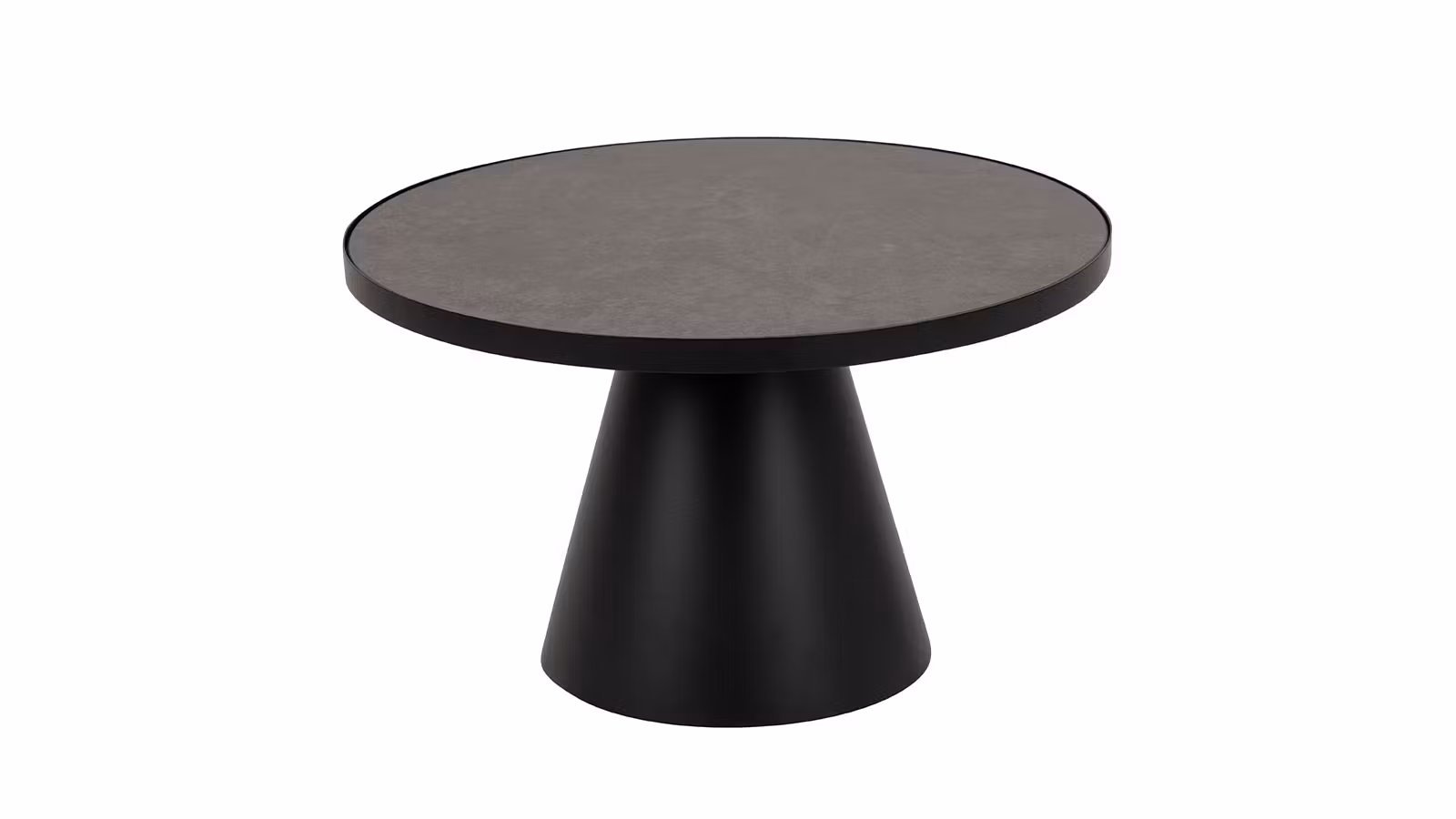 Masuta de cafea Soli Black 66 cm