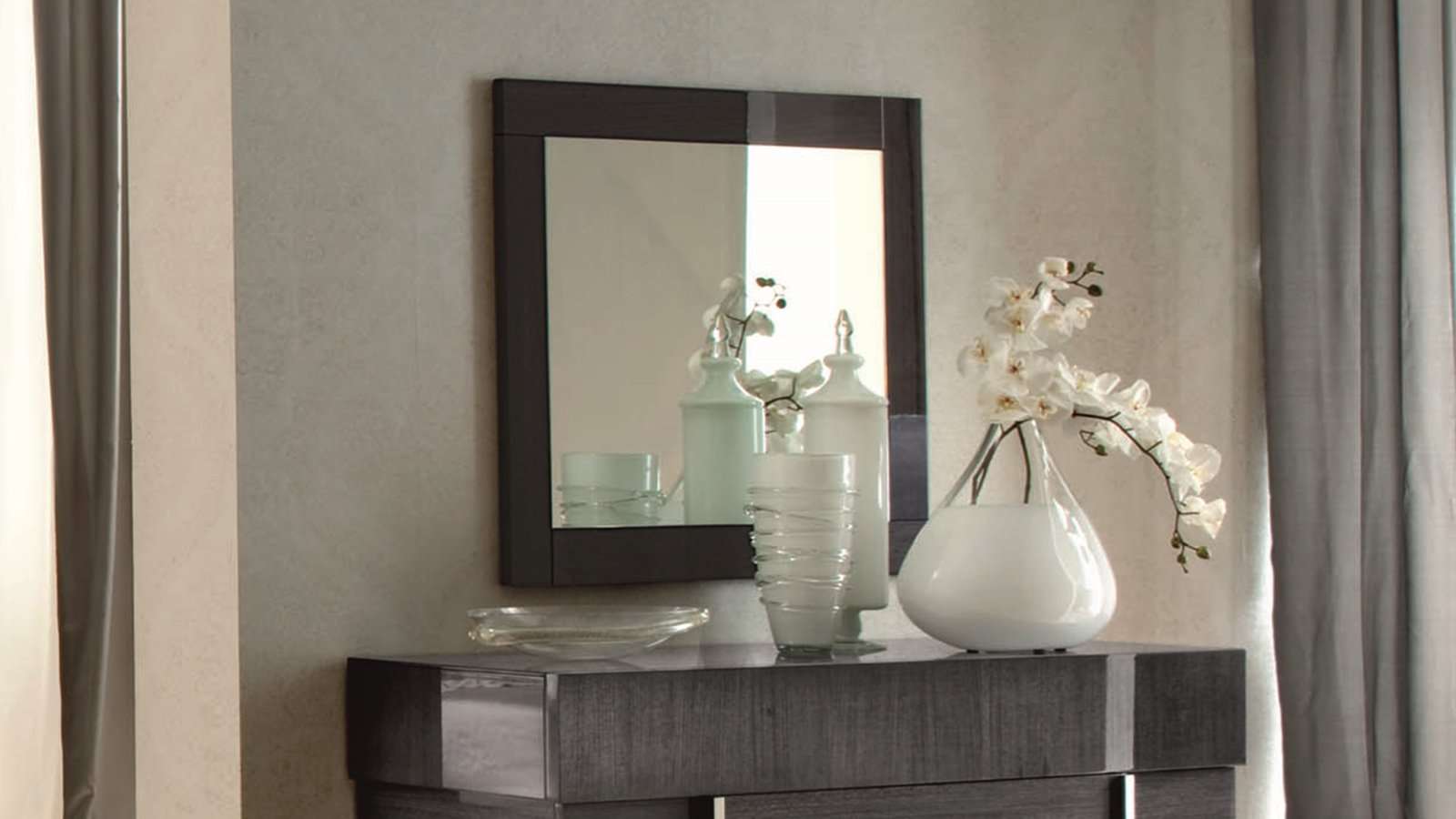 Oglinda Montecarlo rama lemn 104x89.9