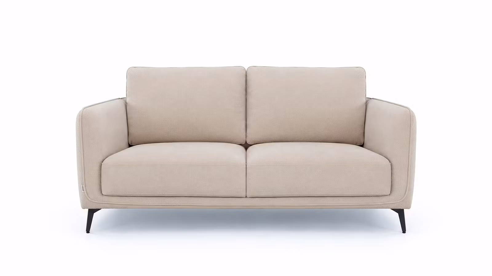 Canapea Palermo 2 locuri textil Bouclee Beige