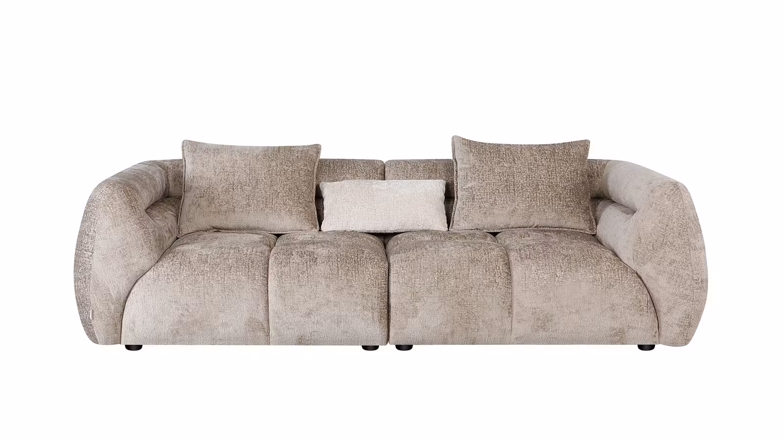 Canapea Saint Tropez 3 locuri textil Misolo Bej