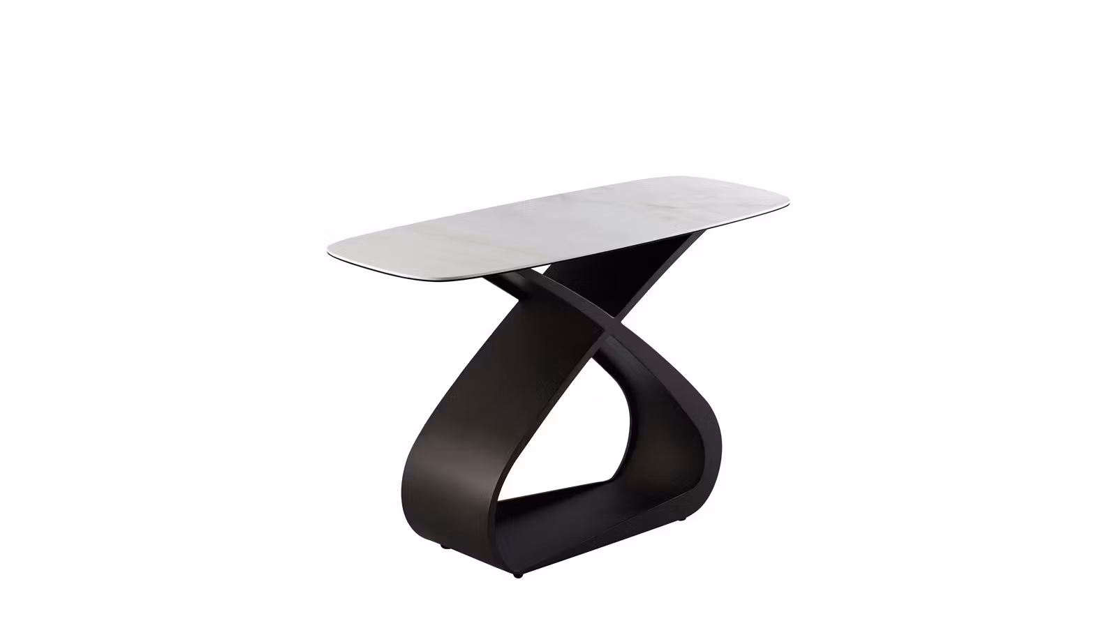 Consola Barrio Ceramica Glossy, structura Metal Bronze 120 cm