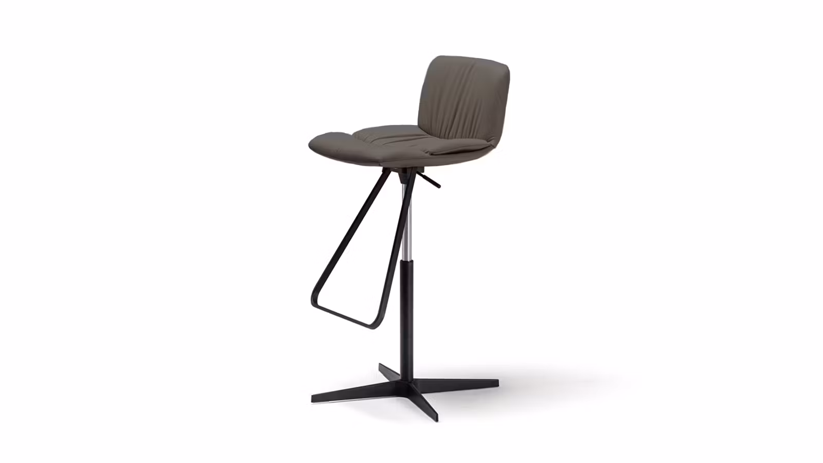 Scaun de bar Axel X Piele Smoke