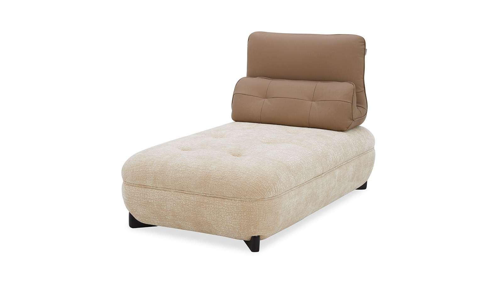Fotoliu cu sezlong Celano textil Elephant Khaki