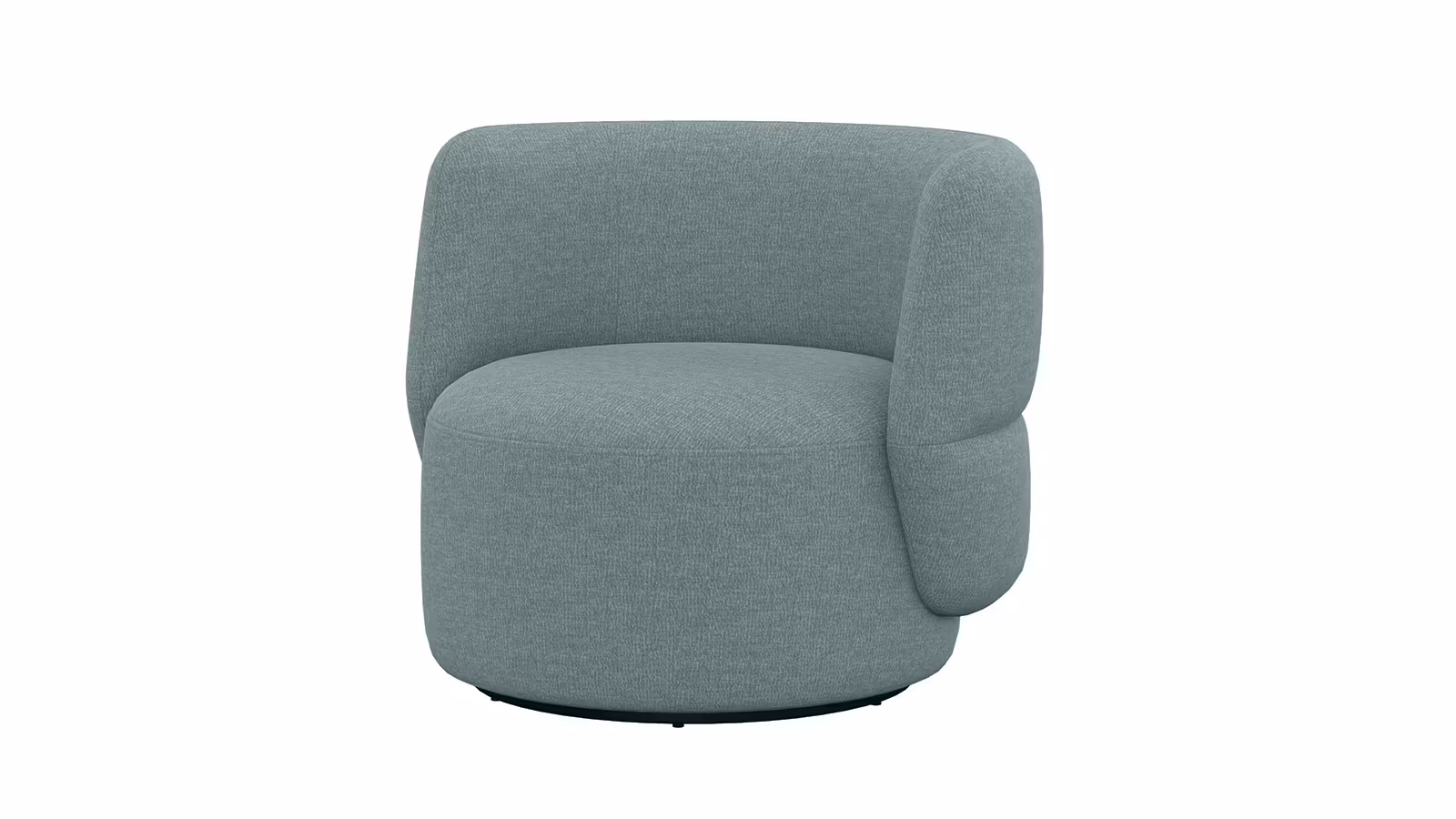 Fotoliu rotativ Pollo textil Verde Salvie