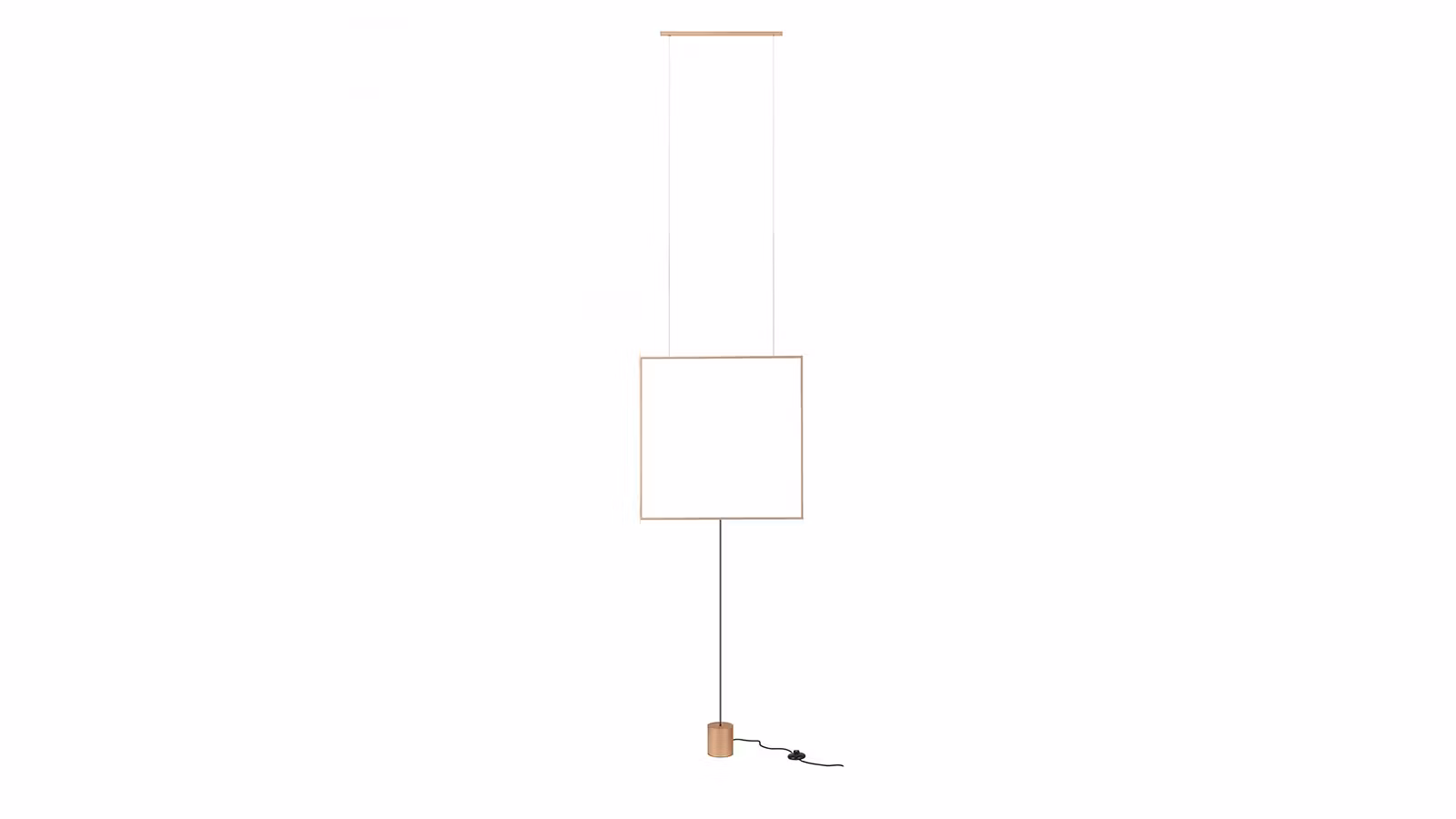 Lustra/Lampadar Slick Square Gold