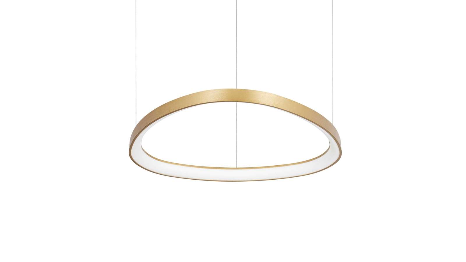 Lustra Gemini Brass 61 cm