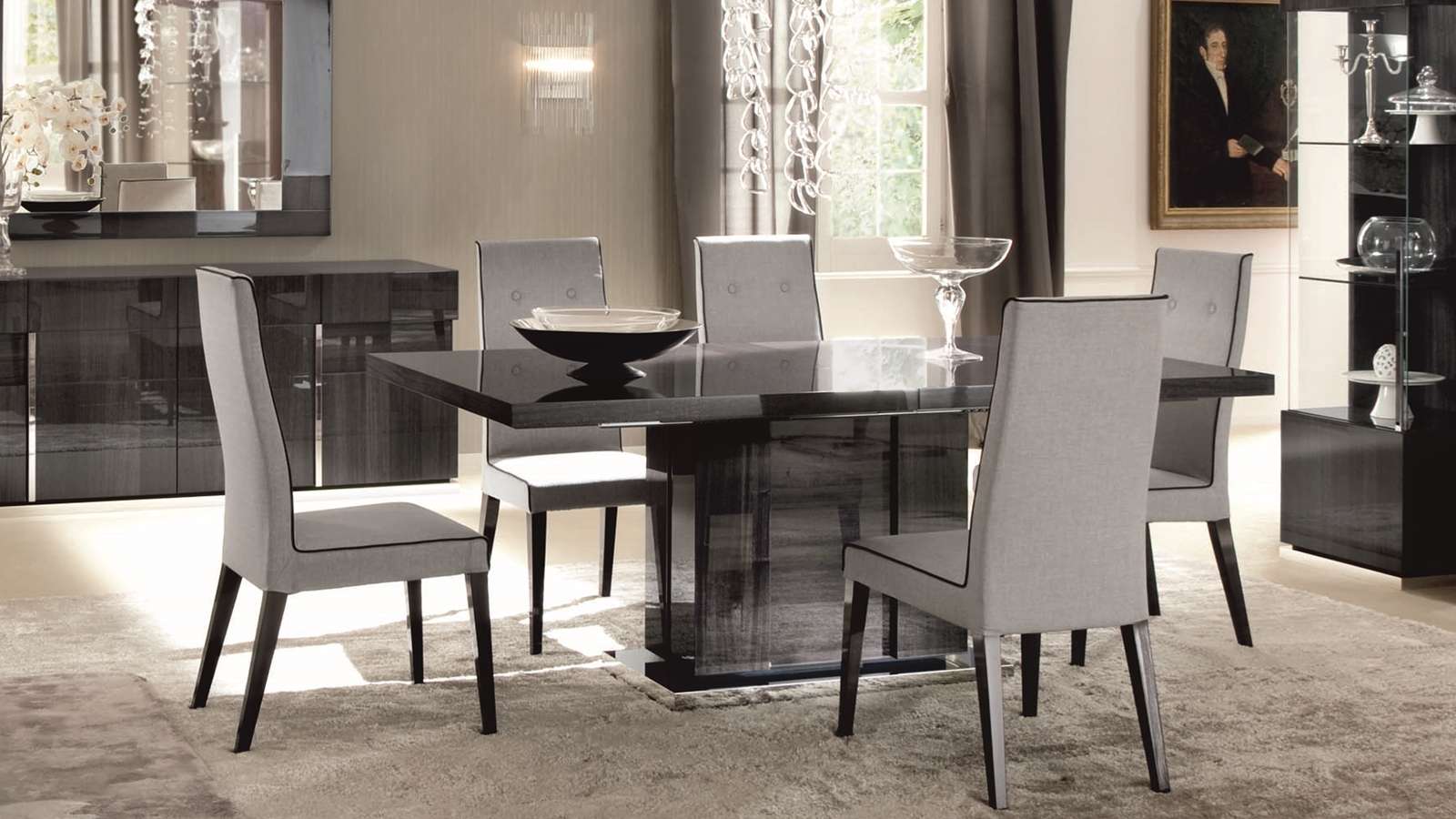 Masa extensibila Montecarlo 196(250)x108 Gray Koto