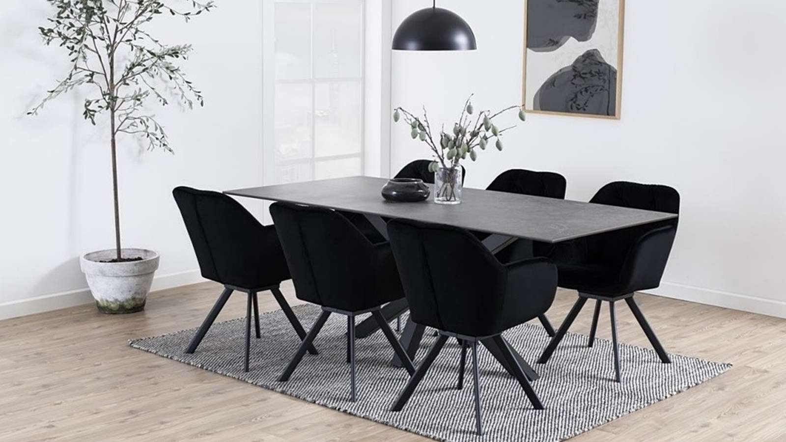 Masa Heaven Black 200x100