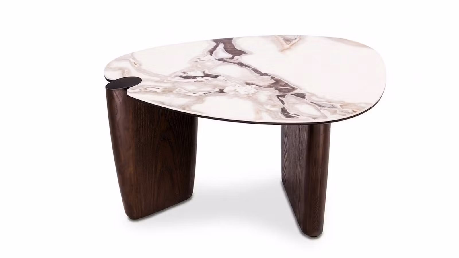 Masuta de cafea Grant Ceramica Fendi White 75x55 cm