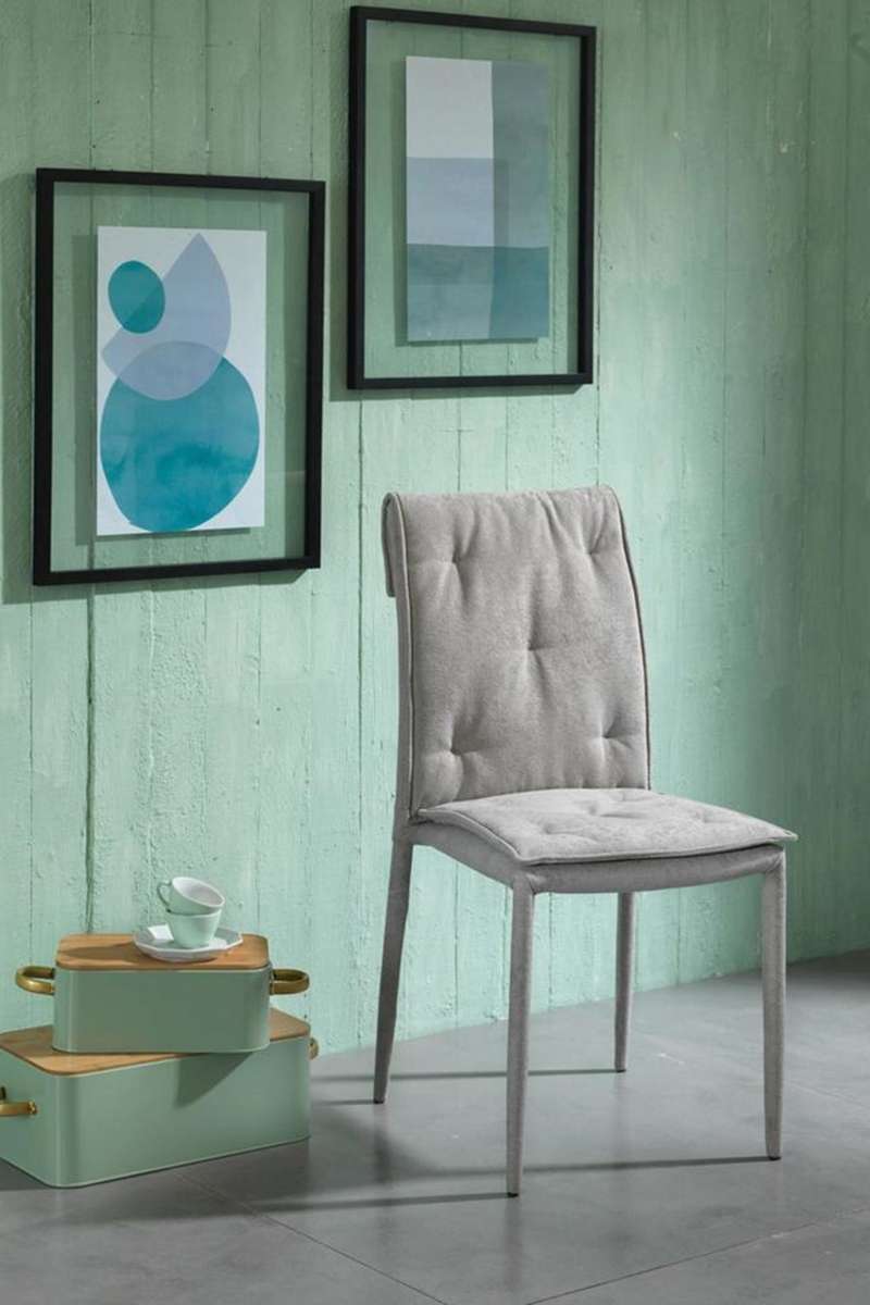 Scaun Wanda Grigio Chiaro