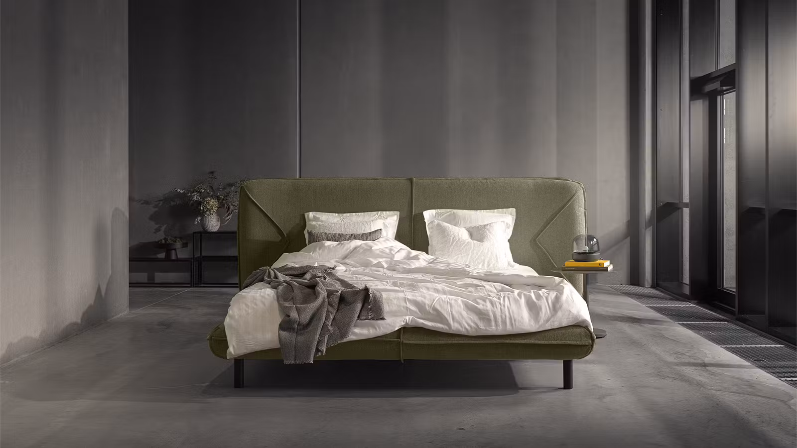 Pat Arrondi textil Benson Green 160x200