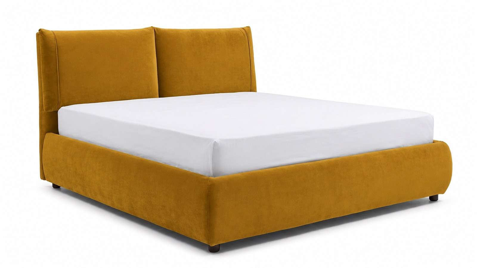 Pat Vera Advance Mustard 160x200 + Extra husa Grey Elephant cadou