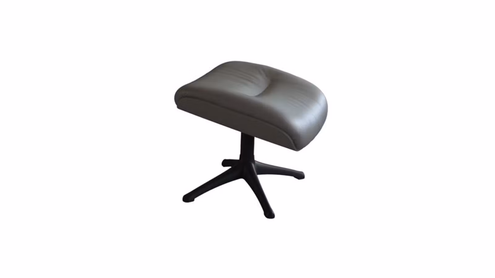 Pouf More Piele Omaha Slate Grey