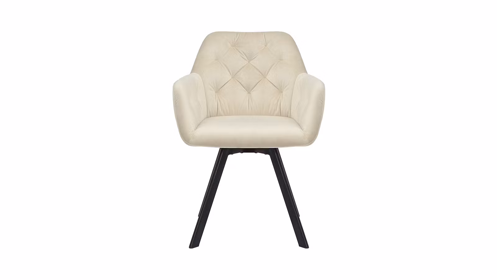 Scaun rotativ Narvi catifea Beige