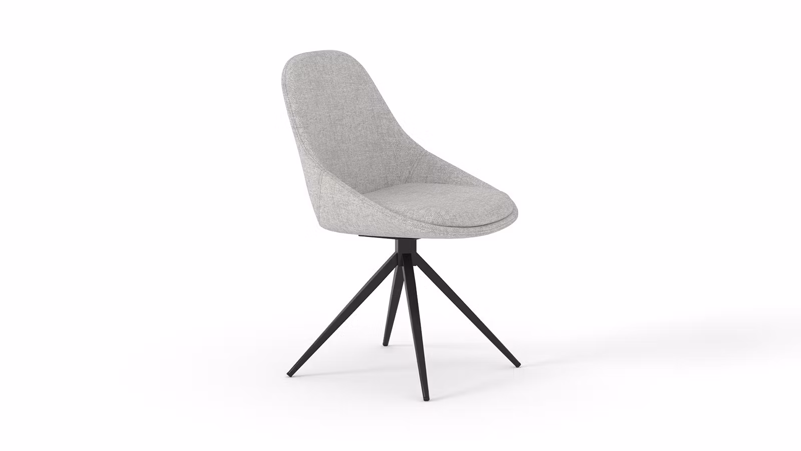 Scaun Zuma textil Lena Grey 451