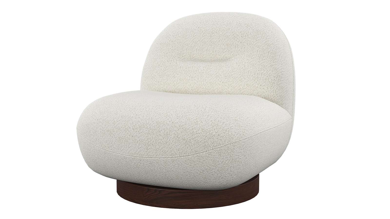 Fotoliu rotativ Sole textil Light Beige