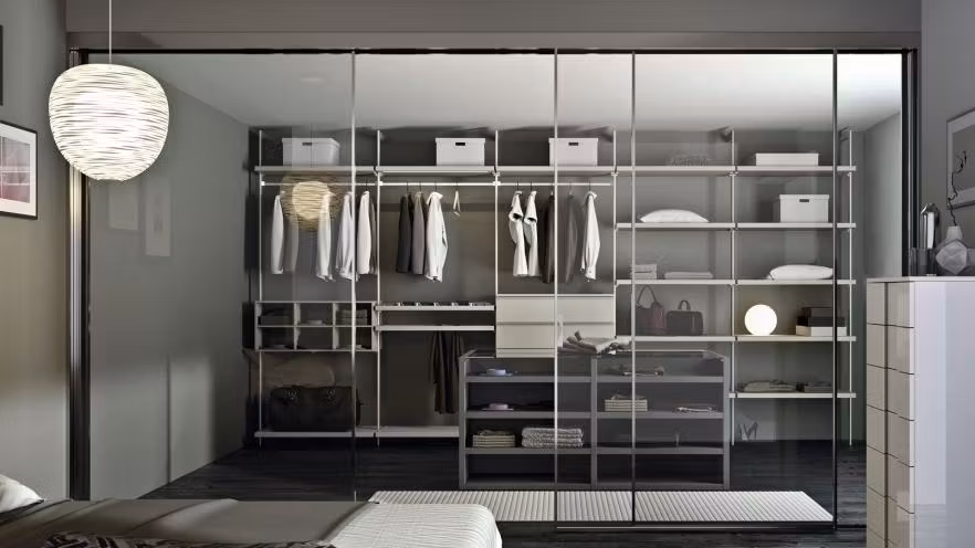 Solutii de amenajare a dressingului - personalizare la centimetru