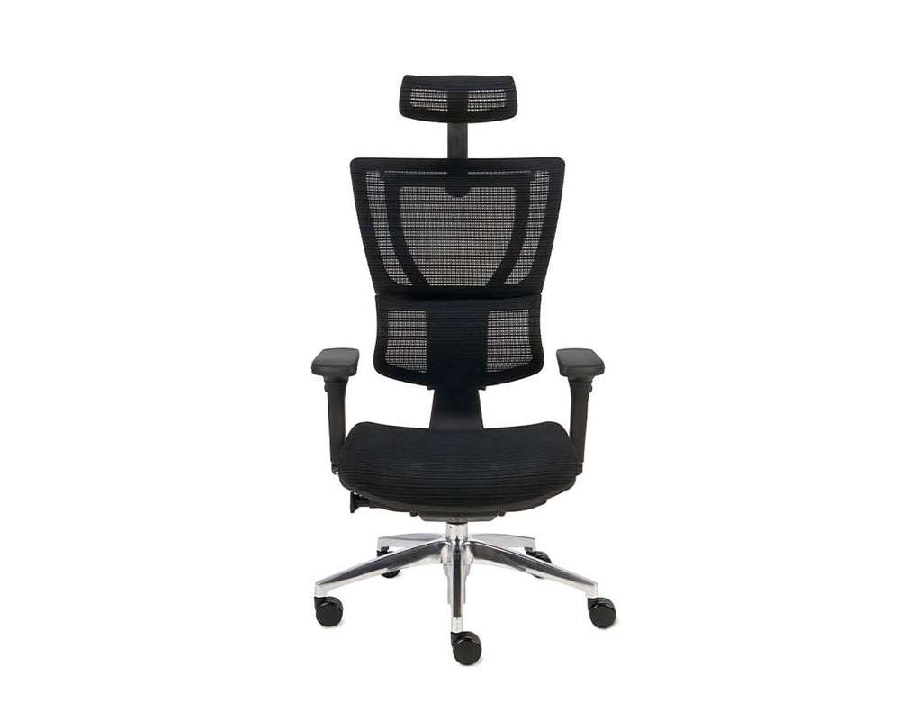 Scaun de birou Ioo Black Chrome Black Mesh
