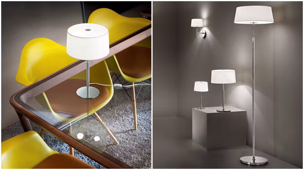 Lampadar Hilton PT2 Bianco
