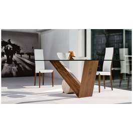 Valentino Rovere Masa Valentino Walnut Canaletto 200 cm | Rovere