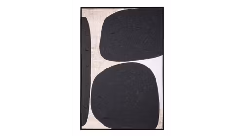 Tablou Black Shapes 82x122