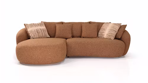 Canapea liniara 2 locuri Selene textil Clarkson Sand
