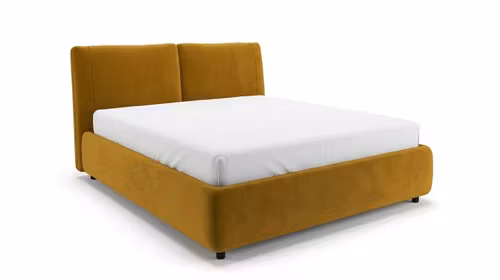 Pat Vera Advance Mustard 180x200 + Extra husa Grey Elephant cadou