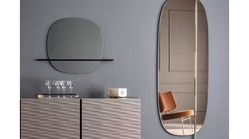 Oglinda ovala Vanity
