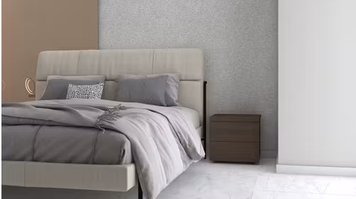 Noptiera Cooper Rovere Cognac cu design modern si finisaj lemn, dimensiuni 44,6x39,8x42,3 cm
