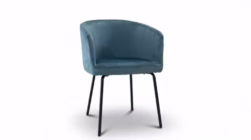 Scaun Will textil Davis Monolith Blue