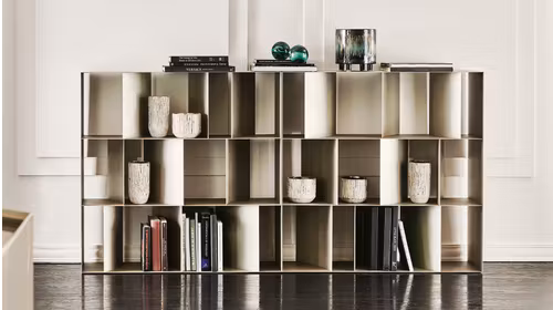 Biblioteca Nautilus Titanium 100 cm