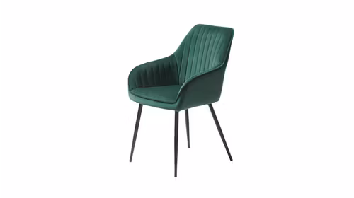 Scaun Melfort cu brate Velvet Green