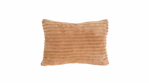 Perna Decorativa Big Ribbed Velvet Caramel 30x50