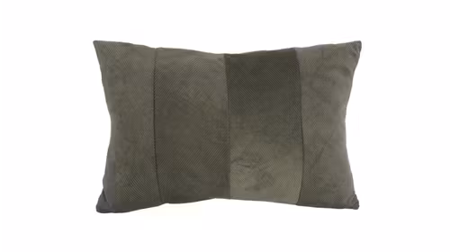 Perna Decorativa Ribbed Velvet Moss Green 40x60