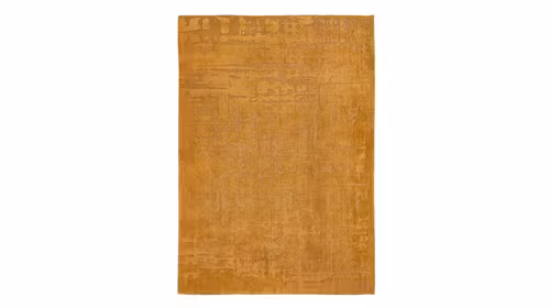 Covor Structures Baobab Madagascar Gold 200x280, produs expus, cu design abstract si accente naturale.