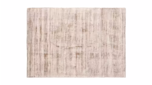 Covor Trendy Shiny Cipria 160x230 tesut manual din vascoza, cu textura lucioasa si design elegant.