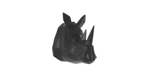 Cuier Origami Rhino Matt Black