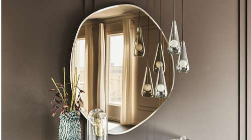Oglinda Hawaii Glass Bronze Mirrored 128x128