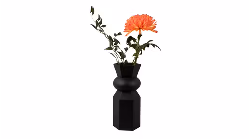 Vaza Geo King Black