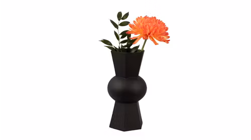 Vaza Geo Count Black