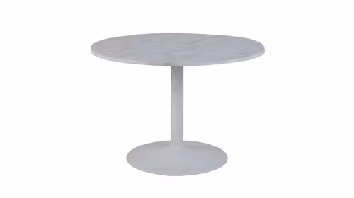 Masa rotunda Tarifa White/White 110 cm