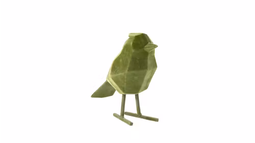 Decoratiune Bird Green Large